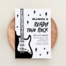 Search for guitar invitations rock n roll