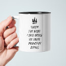Search for funny biking mugs Outdoors
