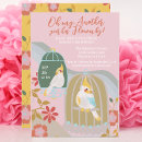 Search for little bird birthday invitations Birdie