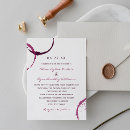 Search for rustic burgundy wedding invitations Red