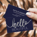 Search for hello beautiful business cards Typography