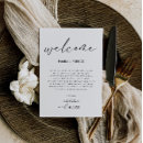Search for welcome note for guests wedding stationery Minimalist