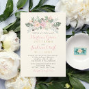 Search for pink and ivory wedding invitations For her