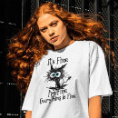 Search for funny cat sayings tshirts For her