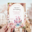 Search for enchanted castle invitations Whimsical
