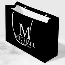 Search for black and white wedding gift bags Masculine
