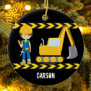 Search for excavator christmas tree decorations Truck