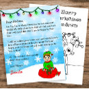 Search for santa claus kids stationery Christmas tree