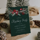 Search for green christmas invitations Classic