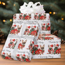 Search for christmas frenchie wrapping paper Dogs