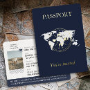 Search for unique destination wedding invitations World map