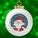 Search for winking santa christmas tree decorations Cute