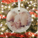 Search for snowflakes christmas tree decorations Baby's first christmas