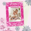 Search for hot pink christmas cards Trendy
