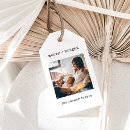 Search for photo gift tags Black and white