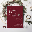 Search for festive bridal shower invitations Calligraphy