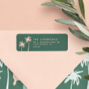Search for pink and green return address labels Colorful