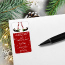 Search for funny return address labels festive