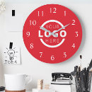 Search for company logo clocks Business gift