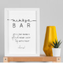 Search for mom osa bar sign posters Minimalist