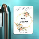 Search for gold foil save the date magnets Greenery