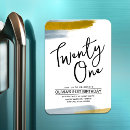 Search for 21st birthday magnets Modern