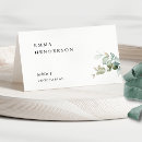 Search for leaf place cards Minimalist