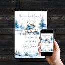 Search for cute polar bear art posters Blue