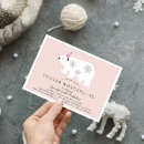 Search for pink winter wonderland invitations Silver