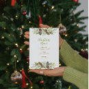 Search for pine christmas invitations Typography