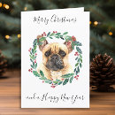 Search for bulldog christmas cards Pet
