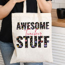 Search for wildflowers tote bags Teacher