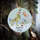 Search for dinosaurs christmas tree decorations Jurassic