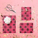 Search for black christmas wrapping paper Snowflake