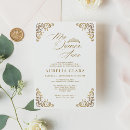 Search for white and gold quinceanera invitations Miss quince mexican