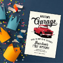 Search for vintage red truck invitations Retro