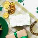 Search for elegant st patricks day invitations Green