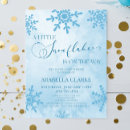 Search for winter wonderland baby shower invitations December january february