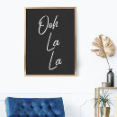 Search for black and white french posters Trendy