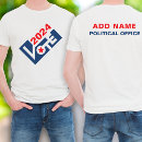Search for political campaign tshirts Red white blue