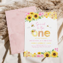 Search for pink sunflower invitations Honeycomb