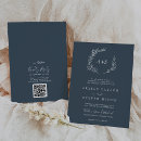 Search for navy blue and grey wedding invitations For her