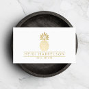 Search for pineapple business cards Elegant