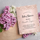 Search for metallic baby shower invitations Glitter