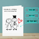 Search for funny wedding cards Congratulations