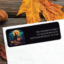 Search for haunted house return address labels Bats