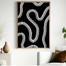 Search for black and white abstract art Design