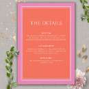Search for fuschia invitations Tropical