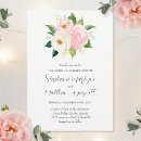 Search for shades of pink wedding invitations Elegant