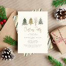 Search for pine tree christmas invitations Elegant